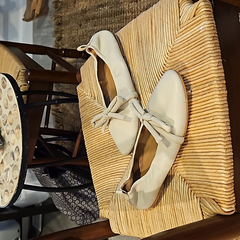 FLATTERED Polly Leather Ballet Flats EUR 38/US 8